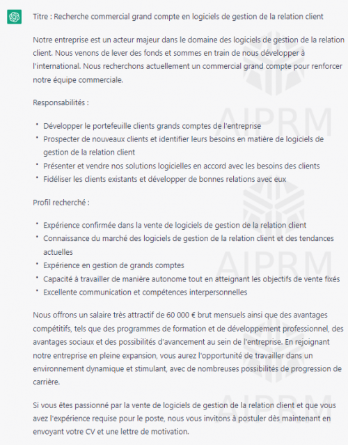 Utilisez les techniques de Growth Hacking et l'IA pour recruter des commerciaux et réussir leur intégration en entreprise ! 7 Utilisez les techniques de Growth Hacking et l'IA pour recruter des commerciaux et réussir leur intégration en entreprise ! 7