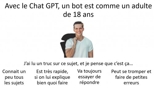 Avec Chat GPT, il y va avoir une vraie différence entre ceux qui maîtrisent l'intelligence artificielle et les autres 8 Avec Chat GPT, il y va avoir une vraie différence entre ceux qui maîtrisent l'intelligence artificielle et les autres 8