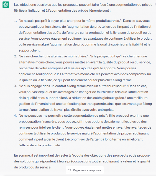 Quels usages du Chat GPT pour les commerciaux ? 15 exemples qui montrent que Chat GPT va changer la vente ! 2 Quels usages du Chat GPT pour les commerciaux ? 15 exemples qui montrent que Chat GPT va changer la vente ! 2