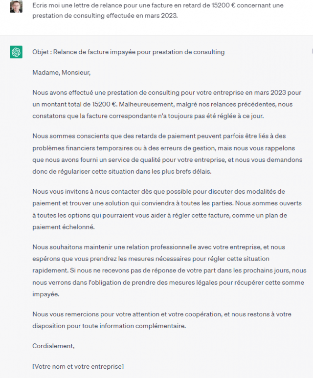 Quels usages du Chat GPT pour les commerciaux ? 15 exemples qui montrent que Chat GPT va changer la vente ! 4 Quels usages du Chat GPT pour les commerciaux ? 15 exemples qui montrent que Chat GPT va changer la vente ! 4