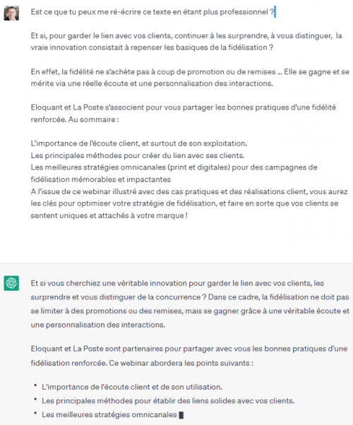 Quels usages du Chat GPT pour les commerciaux ? 15 exemples qui montrent que Chat GPT va changer la vente ! 10 Quels usages du Chat GPT pour les commerciaux ? 15 exemples qui montrent que Chat GPT va changer la vente ! 10