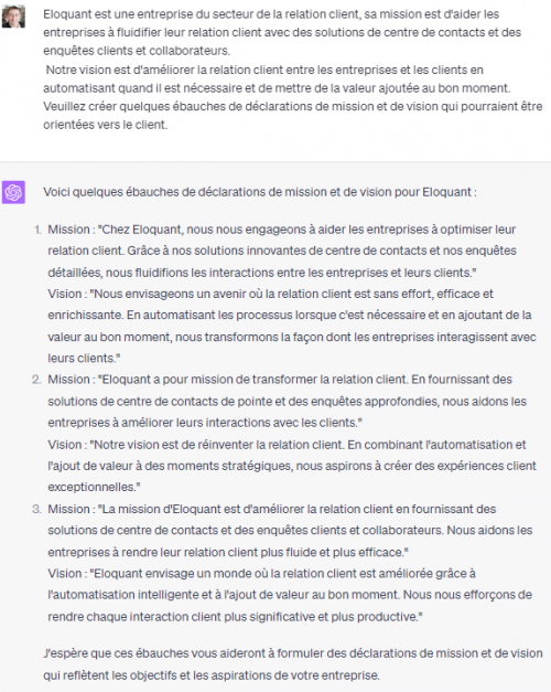 Avec Chat GPT, il y va avoir une vraie différence entre ceux qui maîtrisent l'intelligence artificielle et les autres 17 Avec Chat GPT, il y va avoir une vraie différence entre ceux qui maîtrisent l'intelligence artificielle et les autres 16