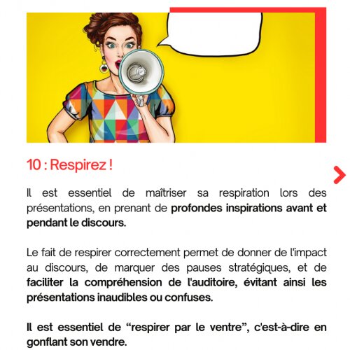 18 conseils incontournables pour réussir ses présentations ! 38 18 conseils incontournables pour réussir ses présentations ! 38