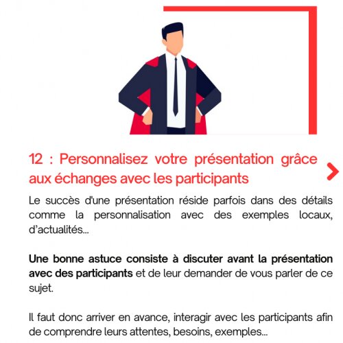 18 conseils incontournables pour réussir ses présentations ! 40 18 conseils incontournables pour réussir ses présentations ! 40