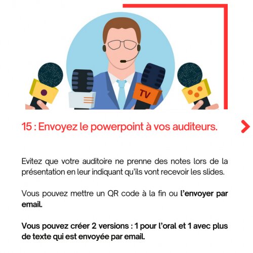18 conseils incontournables pour réussir ses présentations ! 43 18 conseils incontournables pour réussir ses présentations ! 43