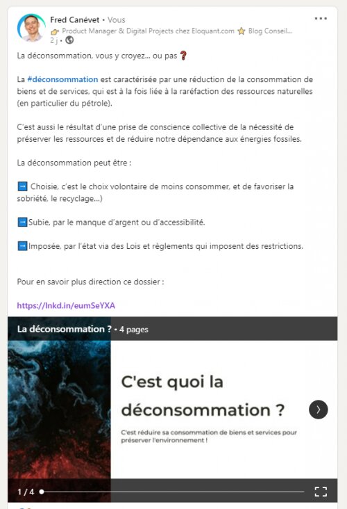 Réalisez en quelques secondes un carrousel, un document... à partir d'un article de blog avec Beautiful ! 5 Réalisez en quelques secondes un carrousel, un document... à partir d'un article de blog avec Beautiful ! 5