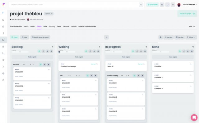 Gérez efficacement vos projets clients avec un logiciel de gestion de projets dédié aux agences, startups, cabinets de conseils… 6 Gérez efficacement vos projets clients avec un logiciel de gestion de projets dédié aux agences, startups, cabinets de conseils… 5