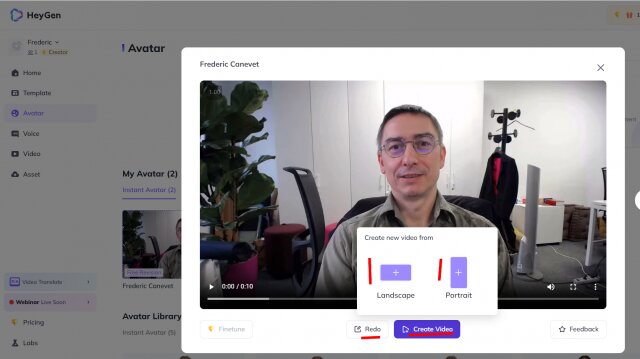 Créez votre clone avec l'intelligence artificielle ! Créez votre propre avatar virtuel avec Heygen 7 Créez votre clone avec l'intelligence artificielle ! Créez votre propre avatar virtuel avec Heygen 7