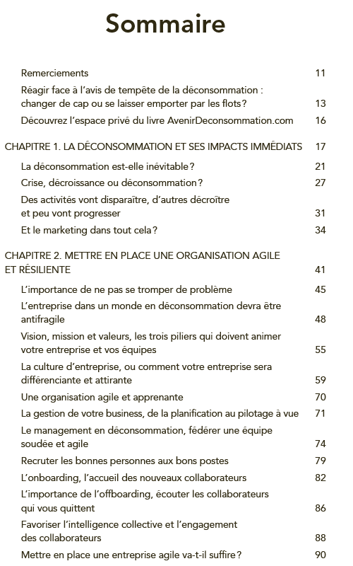 Adapter son business dans un monde en déconsommation, mon nouveau livre ! 5 Adapter son business dans un monde en déconsommation, mon nouveau livre ! 5
