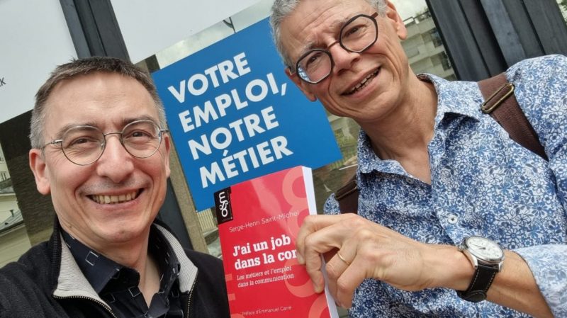 "J'ai un job dans la com", le guide des métiers de la communication par Serge-Henri Saint-Michel 10