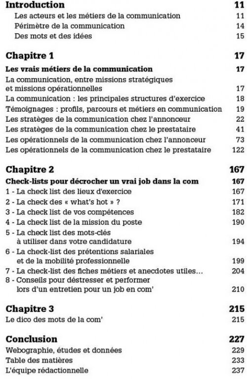 "J'ai un job dans la com", le guide des métiers de la communication par Serge-Henri Saint-Michel 3 "J'ai un job dans la com", le guide des métiers de la communication par Serge-Henri Saint-Michel 3