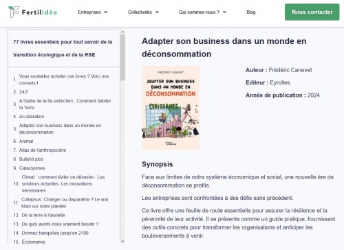 Avis sur le livre "Adapter son business dans un monde en déconsommation" 27 Avis sur le livre "Adapter son business dans un monde en déconsommation" 27