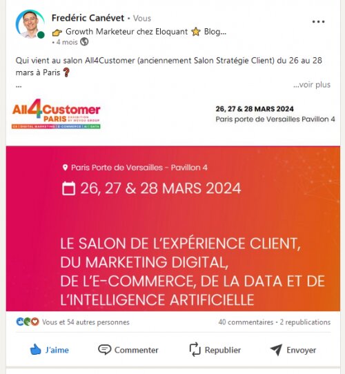 7 astuces pour attirer des prospects lors d’un salon : flyers, partenariats, conférences… 15 7 astuces pour attirer des prospects lors d’un salon : flyers, partenariats, conférences… 15