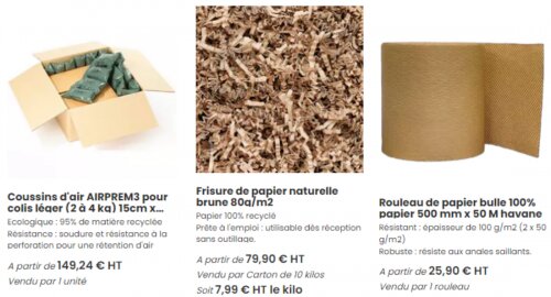 Les emballages & conditionnements, des leviers pour améliorer la rentabilité de son site e-Commerce ! 17 Les emballages & conditionnements, des leviers pour améliorer la rentabilité de son site e-Commerce ! 17