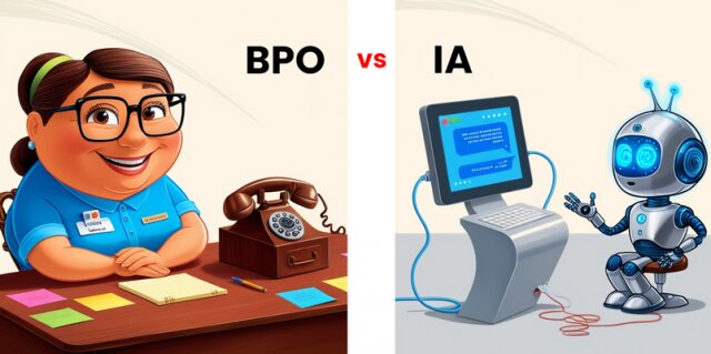 BPO (service client externalisé) versus IA ? Entrez dans le match de l'expérience client 11 BPO ou IA