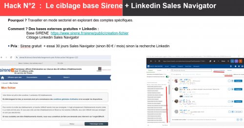 Voici mes 5 Hacks Linkedin préférés ! 6 Voici mes 5 Hacks Linkedin préférés ! 6