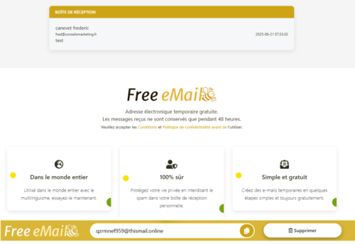 Les 12 meilleurs outils d'email jetable - Email temporaire 22 Les 12 meilleurs outils d'email jetable - Email temporaire 22