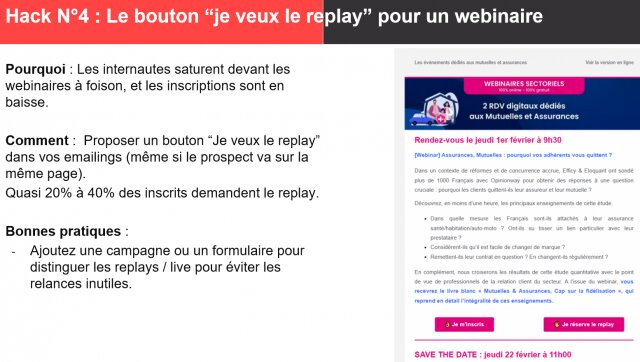 Mes 5 hacks préférés pour trouver plus de clients - Replay des Avengers du Web 6 Mes 5 hacks préférés pour trouver plus de clients - Replay des Avengers du Web 6