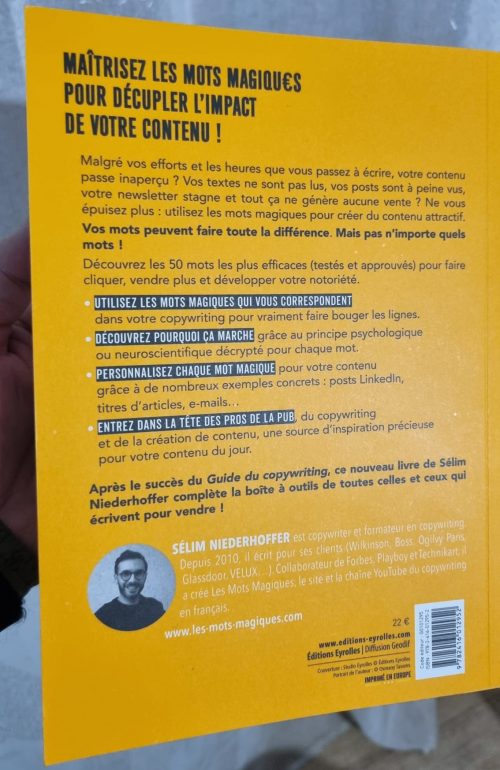 Les Mots Magiques, le nouveau manuel de Copywriting de Sélim Niederhoffer 17 Les Mots Magiques, le nouveau manuel de Copywriting de Sélim Niederhoffer 16