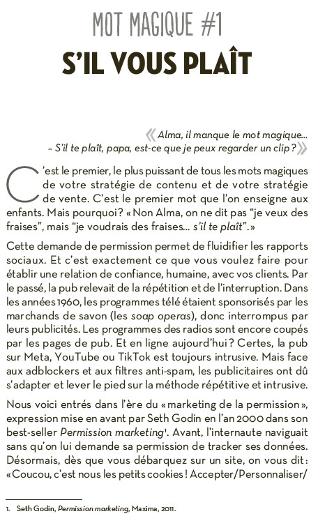 Les Mots Magiques, le nouveau manuel de Copywriting de Sélim Niederhoffer 12 Les Mots Magiques, le nouveau manuel de Copywriting de Sélim Niederhoffer 11