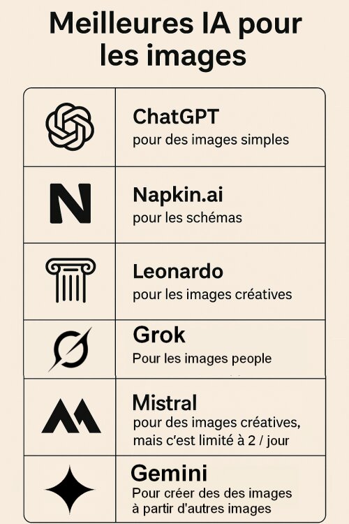 Deepseek, Grok, ChatGPT, Claude, Mistral... Quelle intelligence artificielle choisir et pour quels besoins ? 6 Deepseek, Grok, ChatGPT, Claude, Mistral... Quelle intelligence artificielle choisir et pour quels besoins ? 6
