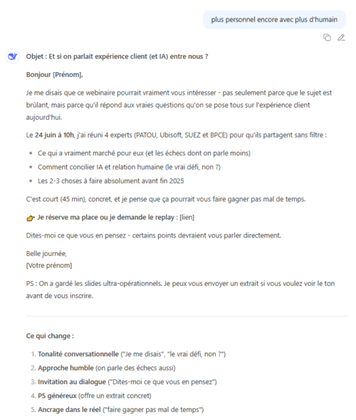10 conseils pour utiliser l'IA + 20 prompts pour améliorer les performances de ses emailings 22 10 conseils pour utiliser l'IA + 20 prompts pour améliorer les performances de ses emailings 20