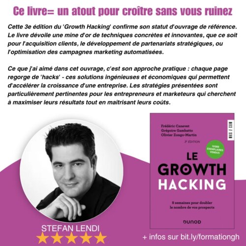 Ce livre= un atout pour croître sans vous ruinez