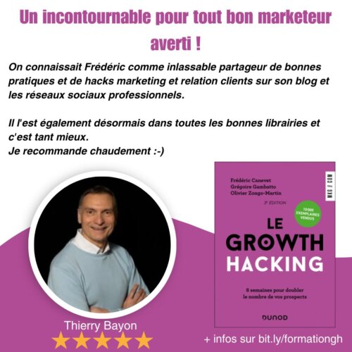 Un incontournable pour tout bon marketeur averti !