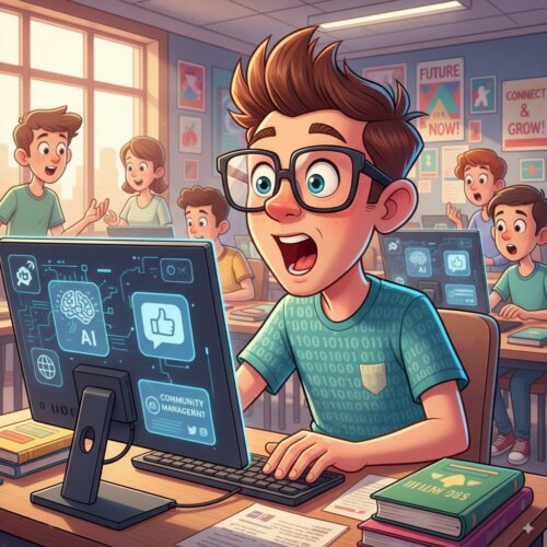 Quels changements dans le métier de community manager avec l’IA, en particulier pour les jeunes ? 15 community manager