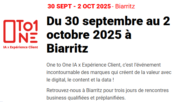 IA et expérience client : « L’acquisition et la personnalisation, les deux nouvelles priorités des décideurs du marketing digital » 8 IA et expérience client : « L’acquisition et la personnalisation, les deux nouvelles priorités des décideurs du marketing digital » 6