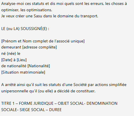 Quelles sont les étapes pour la création d'une SASU en France ? 12 Quelles sont les étapes pour la création d'une SASU en France ? 7