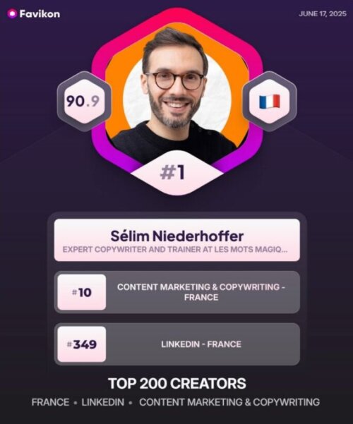 Qui est le meilleur copywriter français ? Voici mon top 5 des copywriters Français ! 11 top copywriter