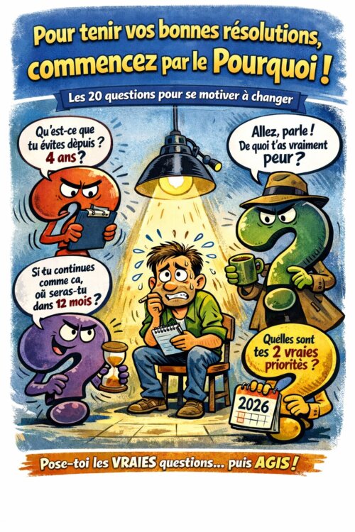 24 bonnes résolutions pour réussir l'année 2026 ! 6 bonnes résolutions