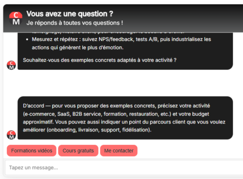 Comment mettre en place un Chatbot en IA générative ? Les retours d'Ublo, Brandt et d'Adecco Medical 3 Comment mettre en place un Chatbot en IA générative ? Les retours d'Ublo, Brandt et d'Adecco Medical 2