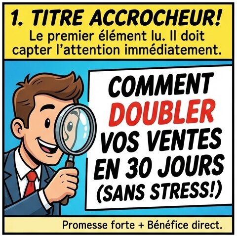 Landing page : 17 astuces pour optimiser la conversion de vos Pages de Vente 64 Landing page : 17 astuces pour optimiser la conversion de vos Pages de Vente 60