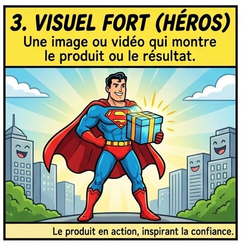 Landing page : 17 astuces pour optimiser la conversion de vos Pages de Vente 66 Landing page : 17 astuces pour optimiser la conversion de vos Pages de Vente 62