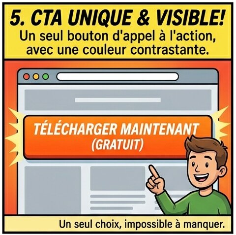 Landing page : 17 astuces pour optimiser la conversion de vos Pages de Vente 78 Landing page : 17 astuces pour optimiser la conversion de vos Pages de Vente 74