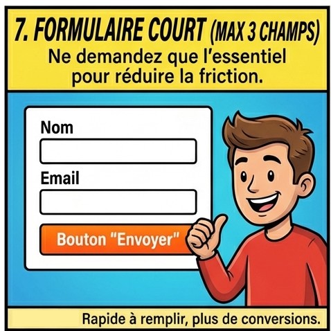 Landing page : 17 astuces pour optimiser la conversion de vos Pages de Vente 62 Landing page : 17 astuces pour optimiser la conversion de vos Pages de Vente 58