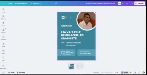 Exploitez à 110% canva avec les fonctions IA Canva - Interview Mounir Digital 10 Exploitez à 110% canva avec les fonctions IA Canva - Interview Mounir Digital 10