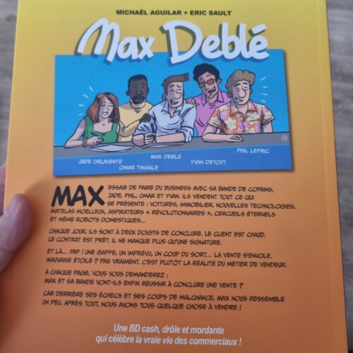 BD "Max Deblé, la vente c'est pas gagné !" - Michael AGUILAR 6 BD "Max Deblé, la vente c'est pas gagné !" - Michael AGUILAR 3
