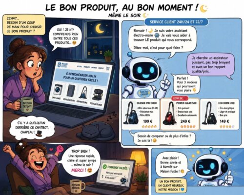 Mettre en place un chatbot, c’est rentable ? La réponse est OUI ! Cas pratique avec un ROI en 10 mois. 4 chatbot service client