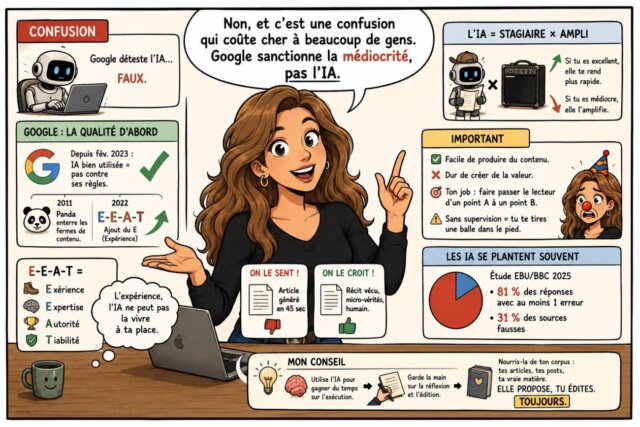 SEO Devenez incontournable sur le Web, Comment être choisi par Google, l'IA et vos clients ? - Nelly Kempf 5 sEO 2026