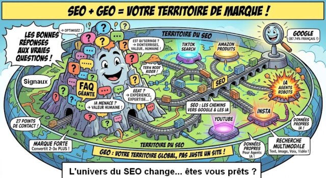 SEO Devenez incontournable sur le Web, Comment être choisi par Google, l'IA et vos clients ? - Nelly Kempf 12 evolution SEO