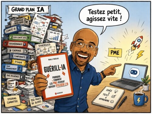 Guérill-iA : Pourquoi et comment les PME peuvent et doivent utiliser l'IA - Naully Nicolas 3 Guérill-iA : Pourquoi et comment les PME peuvent et doivent utiliser l'IA - Naully Nicolas 2