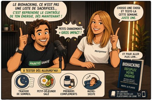 Biohacking, décuplez votre énergie - Flavio Guionneau & Meryl Bissonnier 19 Flavio Guionneau & Meryl Bissonnier