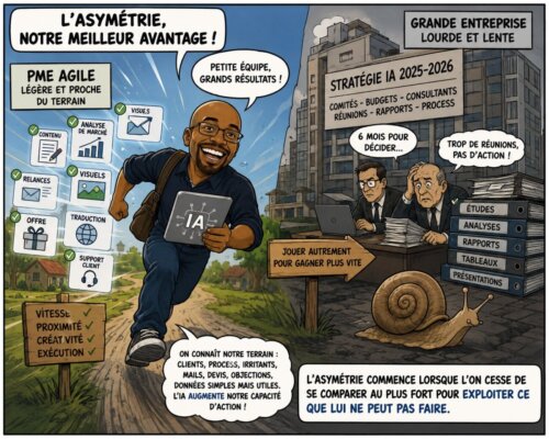 Guérill-iA : Pourquoi et comment les PME peuvent et doivent utiliser l'IA - Naully Nicolas 7 Guérill-iA : Pourquoi et comment les PME peuvent et doivent utiliser l'IA - Naully Nicolas 6