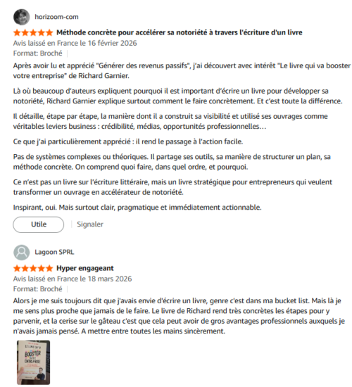 Le livre qui va booster votre entreprise, publiez un ouvrage, profitez des médias et développez votre notoriété - Richard Garnier 8 Le livre qui va booster votre entreprise, publiez un ouvrage, profitez des médias et développez votre notoriété - Richard Garnier 6