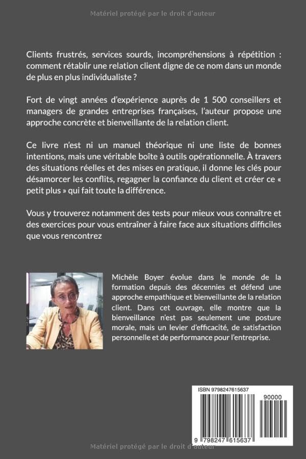 SOS clients en colère - Nos clients nous font vivre, sachons les en remercier - Michèle Boyer 3 SOS clients en colère - Nos clients nous font vivre, sachons les en remercier - Michèle Boyer 2