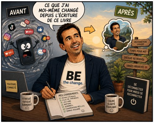 Hyperconnexion : et si nous devions réapprendre à nous ennuyer pour mieux nous reconnecter ? 12 Ce que j’ai moi-même changé depuis l’écriture de ce livre