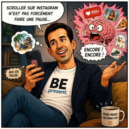Hyperconnexion : et si nous devions réapprendre à nous ennuyer pour mieux nous reconnecter ? 7 Scroller sur Instagram n’est pas forcément faire une pause